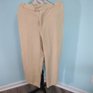 Able Alethea Drapey Wide Leg Pants Tan 8